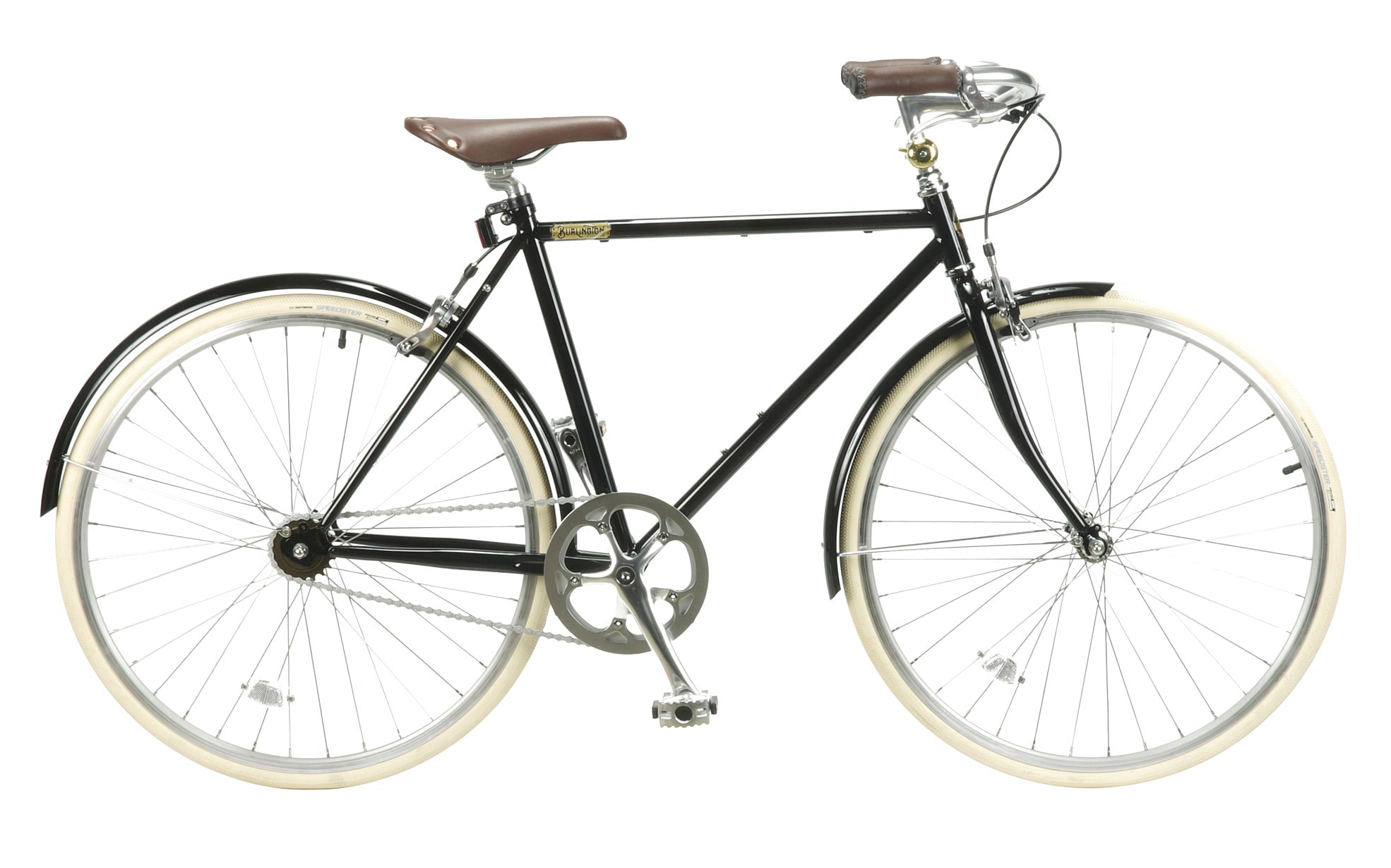 Burlington Bicycle | 650c 1S series Matte Black [ シングルスピード